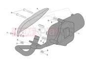 APRILIA SCARABEO 2007 Scarabeo 100 4T FRAME » Exhaust pipe