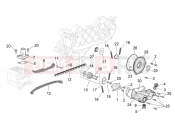 APRILIA SCARABEO 2007 Scarabeo 100 4T ENGINE » Oil pump