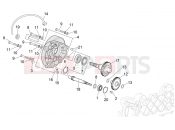 APRILIA SCARABEO 2007 Scarabeo 100 4T ENGINE » Transmission