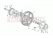 MOTOGUZZI California III 1000 Iniezione Rear wheel, alloy