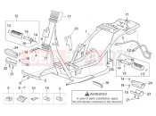 APRILIA SCARABEO 2000 Scarabeo 125-150-200 (Rotax) FRAME » Frame