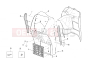 APRILIA SCARABEO 2000 Scarabeo 125-150-200 (Rotax) FRAME » Front body - Front fairing