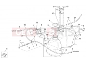 APRILIA SCARABEO 2000 Scarabeo 125-150-200 (Rotax) FRAME » Fuel tank