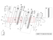 APRILIA SCARABEO 2000 Scarabeo 125-150-200 (Rotax) FRAME » Kaifa front fork - Hubs, sleeves