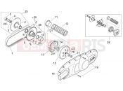 APRILIA SCARABEO 2000 Scarabeo 125-150-200 (Rotax) ENGINE » Pulley assy., driven
