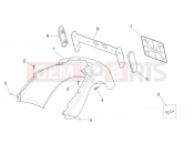 APRILIA SCARABEO 2000 Scarabeo 125-150-200 (Rotax) FRAME » Rear body II