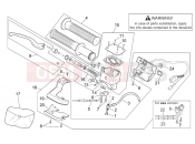 APRILIA SCARABEO 2000 Scarabeo 125-150-200 (Rotax) FRAME » RH controls