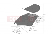 APRILIA SCARABEO 2000 Scarabeo 125-150-200 (Rotax) FRAME » Saddle unit