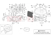 APRILIA SCARABEO 2000 Scarabeo 125-150-200 (Rotax) FRAME » Top box with angulars