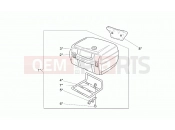 MOTOGUZZI California Jackal 1100 40 L Optional top box