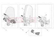 APRILIA SCARABEO 2003 Scarabeo 125-150-200 (Rotax) ACCESSORIES » Acc. - Windshields