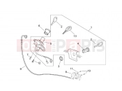 APRILIA SCARABEO 2003 Scarabeo 125-150-200 (Rotax) FRAME » Lock hardware kit