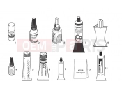 APRILIA SCARABEO 2003 Scarabeo 125-150-200 (Rotax) ENGINE » Sealing and lubricating agents