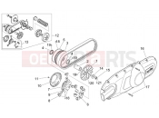 APRILIA SCARABEO 2003 Scarabeo 125-150-200 (Rotax) ENGINE » Variator - Primary drive