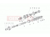 MOTOGUZZI California Jackal 1100 Primary gear shaft