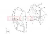 APRILIA SCARABEO 2004 Scarabeo 125-150-200 (Rotax) FRAME » Front body - Internal shield