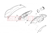 APRILIA SCARABEO 2007 Scarabeo 125-200 Light FRAME » Canister support USA