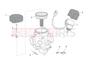 APRILIA SCARABEO 2007 Scarabeo 125-200 Light ENGINE » Carburettor II
