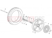 APRILIA SCARABEO 2007 Scarabeo 125-200 Light FRAME » Front wheel