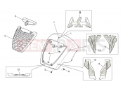 APRILIA SCARABEO 2009 Scarabeo 125-200 Light FRAME » Front body  -  Front cover