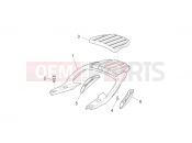 APRILIA SCARABEO 2009 Scarabeo 125-200 Light FRAME » Rear body II