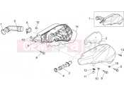 APRILIA SCARABEO Scarabeo 125-200 Light FRAME » Air box