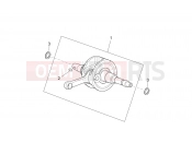 APRILIA SCARABEO Scarabeo 125-200 Light ENGINE » Drive shaft