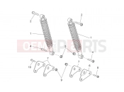 APRILIA SCARABEO Scarabeo 125-200 Light FRAME » Rear shock absorber