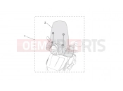 APRILIA SCARABEO 2006 Scarabeo 400-492-500 Light ACCESSORIES » Acc. - Windshields