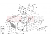 APRILIA SCARABEO 2006 Scarabeo 400-492-500 Light FRAME » Central body