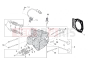 APRILIA SCARABEO 2006 Scarabeo 400-492-500 Light ENGINE » Cylinder head