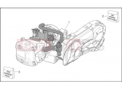 APRILIA SCARABEO 2006 Scarabeo 400-492-500 Light ENGINE » Engine assembly
