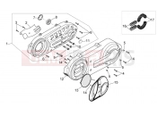 APRILIA SCARABEO 2006 Scarabeo 400-492-500 Light ENGINE » Engine plastic