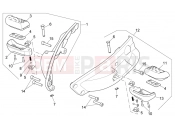 APRILIA SCARABEO 2006 Scarabeo 400-492-500 Light FRAME » Foot rests