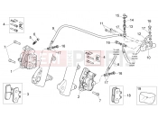 APRILIA SCARABEO 2006 Scarabeo 400-492-500 Light FRAME » Front brake caliper