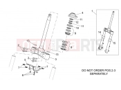 APRILIA SCARABEO 2006 Scarabeo 400-492-500 Light FRAME » Front fork I