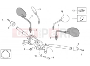 APRILIA SCARABEO 2006 Scarabeo 400-492-500 Light FRAME » Handlebar
