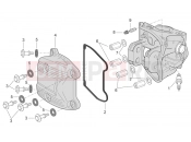 APRILIA SCARABEO 2006 Scarabeo 400-492-500 Light ENGINE » Head cover cpl.