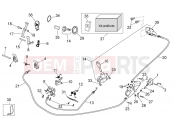 APRILIA SCARABEO 2006 Scarabeo 400-492-500 Light FRAME » Lock hardware kit