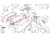 APRILIA SCARABEO 2006 Scarabeo 400-492-500 Light FRAME » Rear body