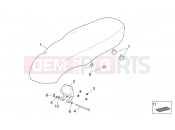 APRILIA SCARABEO 2006 Scarabeo 400-492-500 Light FRAME » Saddle unit