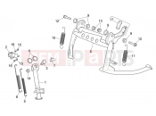 APRILIA SCARABEO 2006 Scarabeo 400-492-500 Light FRAME » Stands