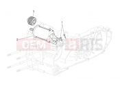 APRILIA SCARABEO 2006 Scarabeo 400-492-500 Light ENGINE » Starter motor