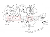 APRILIA SCARABEO 2006 Scarabeo 400-492-500 Light FRAME » Water cooler