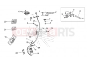 MOTOGUZZI California Vintage/Royal Hashemite Court 1100 RH Front brake system