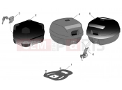 APRILIA SCARABEO 2002 Scarabeo 50 2T (Minarelli) ACCESSORIES » Acc. - Top/cases, side cases