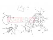 APRILIA SCARABEO Scarabeo 50 2T (Minarelli) FRAME » Undersaddle