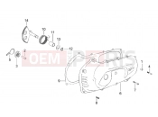 APRILIA SCARABEO Scarabeo 50 2T (Minarelli) ENGINE » Covers - kick starter