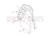 APRILIA SCARABEO Scarabeo 50 2T (Minarelli) FRAME » Front body IV - Front fairing