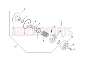 APRILIA SCARABEO 2005 Scarabeo 50 2T (Minarelli) ENGINE » Clutch